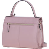 Elegant Ashwood Leather Handbag with Detachable Crossbody Strap Woodrose: 64731