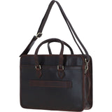 Ashwood Leather Large Business Case Brown: PL-48
