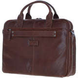 Ashwood Leather Men’s Messenger Laptop Bag Chestnut: S-63