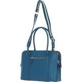 Ashwood 3 Section Large Leather Handbag Teal: X-39