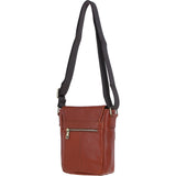 Ashwood Leather Men's Cross Body Flap Bag Tan: PL-44