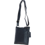 Vintage Small Leather Shoulder Bag Navy – G20