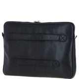 Ashwood Leather Mens Laptop Sleeves Bag Black: PL-42