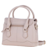 Elegant Ashwood Compact Handbag with Detachable Crossbody Strap Beige: Y-55