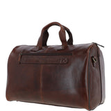Ashwood Hi Veg Leather Flight-Cabin Weekend Holdall Tempo Brown :  8150
