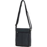 Ashwood Classic Leather Side Bag Black: Q-41