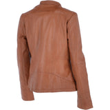Leather Jacket Tan/nap: AWL-710