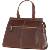 Ashwood Medium Leather Grab Bag Brown: V-83