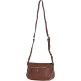 Ashwood Leather Crossbody Bag 2 Tone Tan: 64434