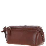 Ashwood Vintage Leather Washbag Chestnut: Q-47