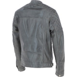 Ashwood Premium Leather Mens Vintage Biker Jacket Gray: AWM-N2