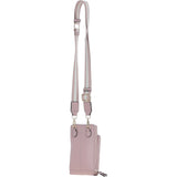Ashwood Leather Luxury Crossbody Phone Bag Design-X Wood Rose: X-31