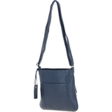 Ashwood Women's Leather Shoulder Bag Navy: Edinburgh