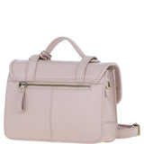 Stylish Ashwood Leather Large Satchel Bag Beige: Y-63