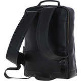 Gabicci Leather Backpack Black: GB-64960