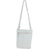 Ashwood Leather Crossbody Bag Ice Grey: CB-5