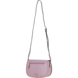 Ashwood Leather Crossbody Bag with Twist Lock Wood Rose: 64787