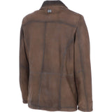 Mens Trapper Leather Jacket Brown 27: 162211
