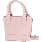 Ashwood Leather & Harris Tweed® Cloth Small Grab Bag Baby-Pink/Pink: TW-63-15-BP