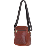 Ashwood Leather Men's Cross Body Bag Tan: PL-43