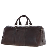 Classic Leather Weekend Bag Brandy: Q-46