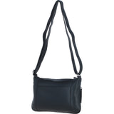 Ashwood Leather Crossbody Bag Black: Swansea