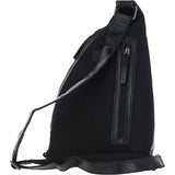 Ashwood Leather Spacious Unisex Sling Bag Black: P-67