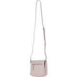 Ashwood Elegant Leather Crossbody Bag with Twist Lock Beige: Y-52