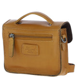 Ashwood Leather Mini Crossbody Satchel Bag Mustard: P-61