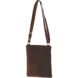 Ashwood Bronco Flap Over Crossbody Bag Mud/brown: ELA 2770
