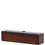 Ashwood Luxury Leather Watch and Bracelet Storage Box Chestnut: LF-121