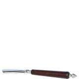 Luxuary Leather Handled Shoe-Horn Chestnut: LF-129