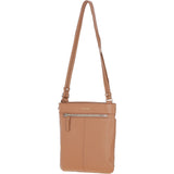 Ashwood Leather Smart Tab Cross Body Bag Butterscotch: 63621/Tab