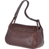 The Bridge Medium Italian Shoulder Bag Brown - 0407251P