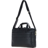 Gabicci Leather Messenger Bag Black: GB-64962