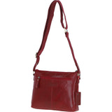 Exquisite Ashwood Leather Cross Body Bag for Women Red: G-17