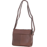Ashwood Leather Ladies Crossbody Bag Cognac: Glasgow