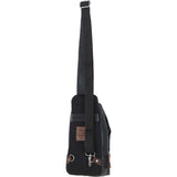 Exquisite Ashwood Leather Sling Bag Black: F-88