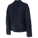 Ashwood Leather Men’s Zip-Up Biker Jacket Black: Largo-sp