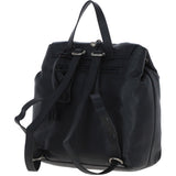 Trendsetting Women's Leather Backpack - Chic & Versatile Black: 61753