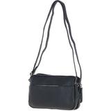 Ashwood Leather Crossbody X Shoulder Bag Black: Sterling