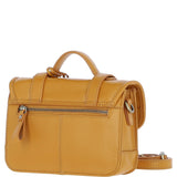 Stylish Ashwood Leather Medium Satchel Bag Mustard: Y-62