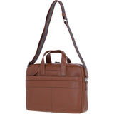 Brampton Leather Men's Messenger Bag Tan: 64273
