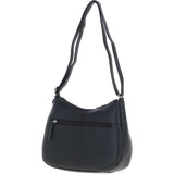 Ashwood Leather Ladies Hobo Shoulder Bag Black: Shannon