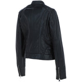 Leather Jacket Black: NANCY