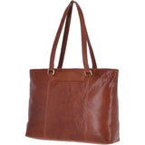 Large Vintage Leather Handbag Honey – G29