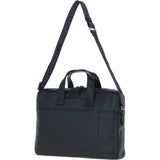 Brampton Leather Men's Laptop Bag Black: 64547