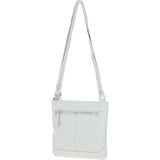 Ashwood Leather Smart Crossbody Bag Ice Grey: 64638/cb-9