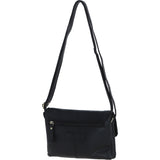 Elegant Ashwood Leather Crossbody Bag Black: M-82