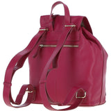 Ashwood Genuine Leather Compact Backpack Raspberry: Y-57